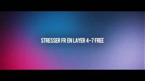 We have a very strong Layer4 & Layer7 Power. . Free layer 7 stresser
